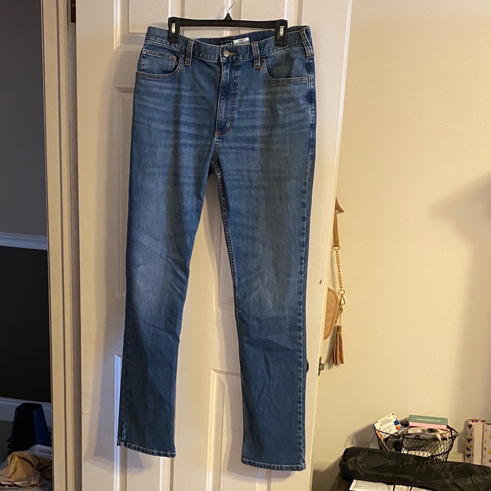 Carhartt Men's Straight Blue Jeans
